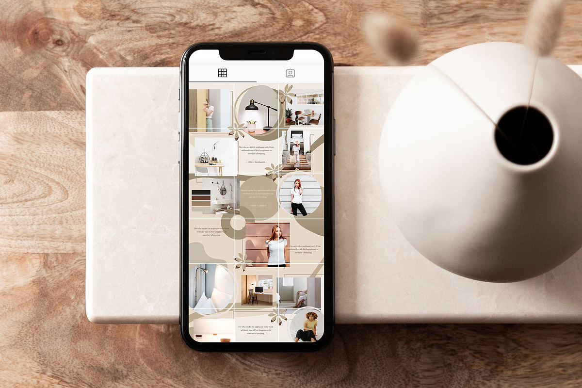 Instagram Puzzle for Canva | Mink, a Social Media Template by Studio Sugoi (Photo 10 of 10)