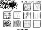 Procreate linocut brushes, a Brush Add-On by ProcreateiBox (Thumbnail 6 of 11)