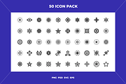 Stars icons, an Outline Icon by Wencory (Thumbnail 1 of 2)