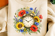 Vintage Floral PNG Bundle, a Work Illustration by SinaCreation (Thumbnail 5 of 6)
