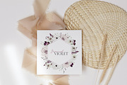 Watercolor flower - Mineral Violet, an Illustration by Beigetime (Thumbnail 14 of 14)