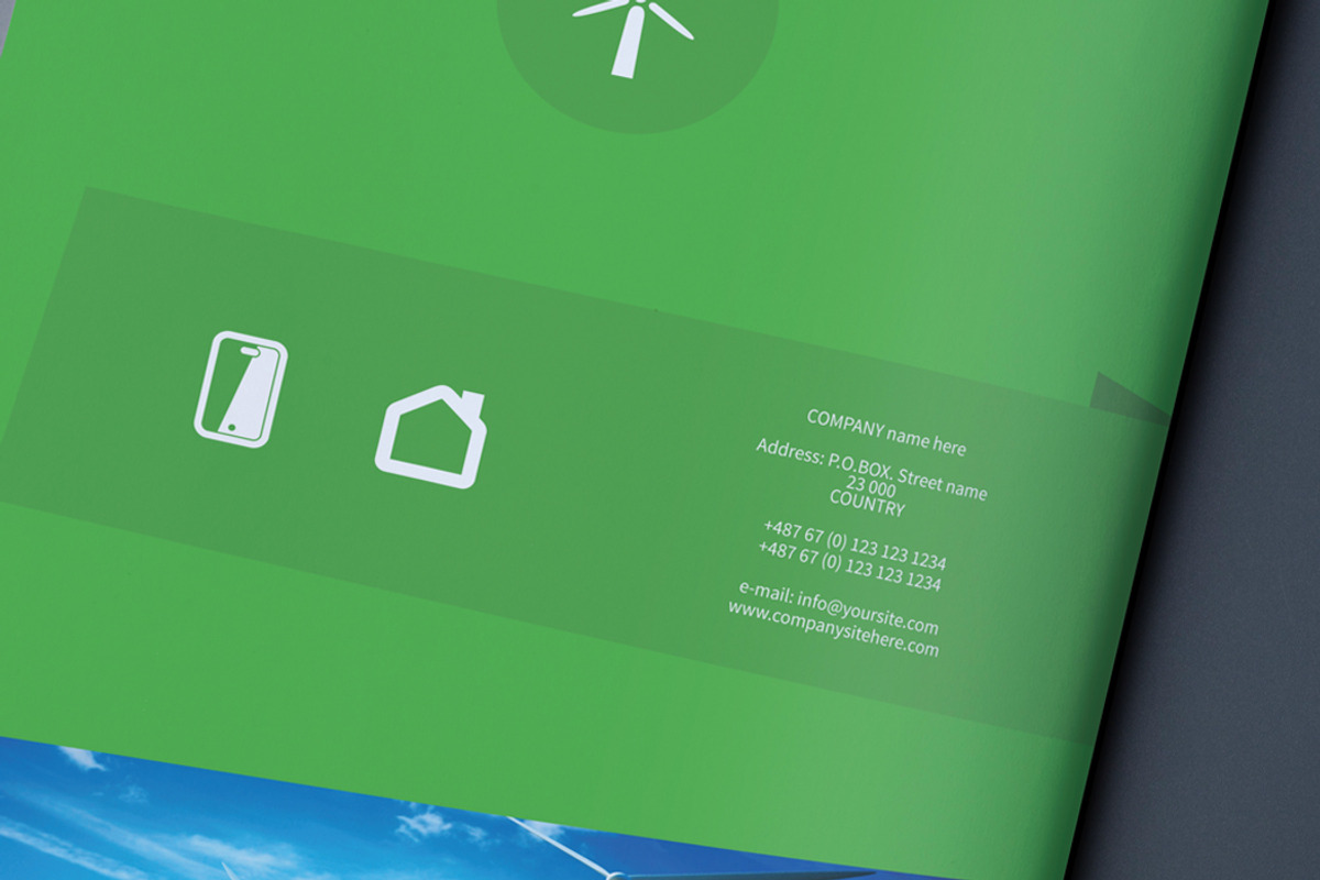 Indesign Multipurpose Green Catalog, a Brochure Template by RudanStudio (Photo 13 of 13)