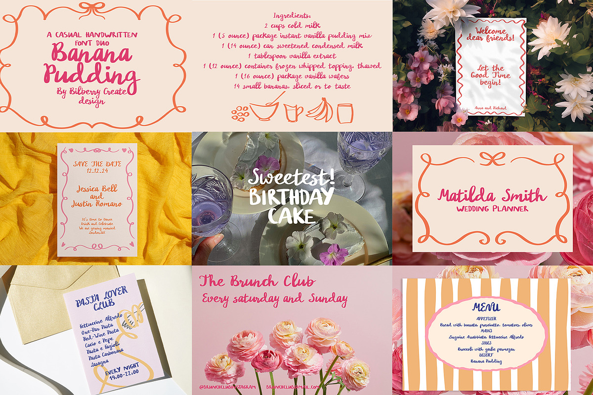 Modern Must-Haves Font Bundle, a Handwritten Font by BilberryCreates (Photo 9 of 41)