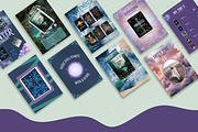 Bookstagram Fantasy Template, a Social Media Template by PixelBloomClub (Thumbnail 4 of 8)