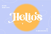 Helios Retro Font, a Serif Font by Flawless And Co (Thumbnail 1 of 16)