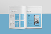 FLORA | Brand Guidelines Template, a Brochure Template by KreateTribe (Thumbnail 9 of 9)