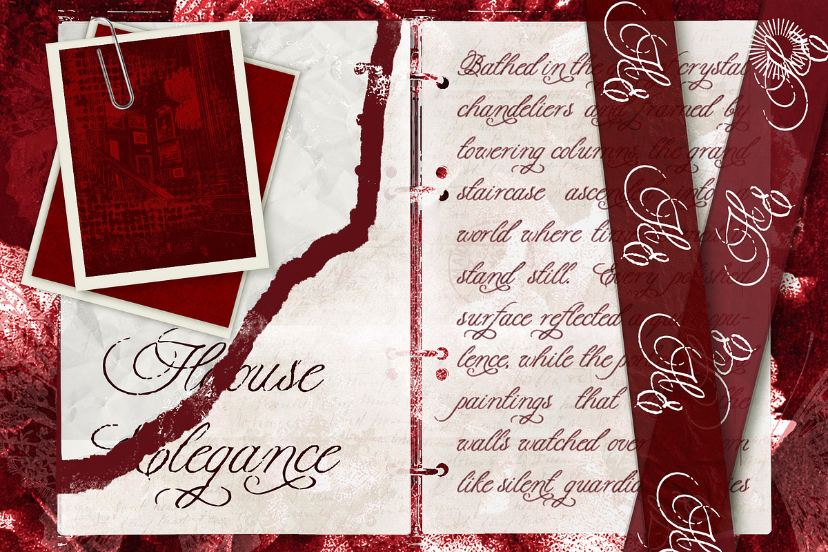 Thallorien - Elegant Storytelling, a Script Font by Setara Langit CreativeStd (Photo 6 of 12)