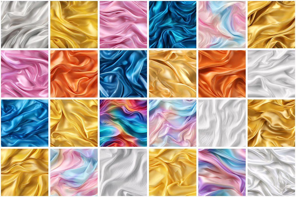 Luxury Silk Fabric Texture Pattern, a Pattern Graphic by Forhadx5 (Photo 7 of 8)