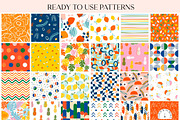 Just Brights Seamless Pattern Bundle, a Pattern Graphic by Essentially Nomadic (Thumbnail 2 of 14)