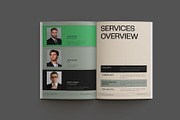 Green Modern Company Profile, a Brochure Template by Neermana (Thumbnail 5 of 12)
