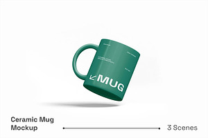Ceramic Mug Mockup, a Cups & Container Mockup by renderstockmarket