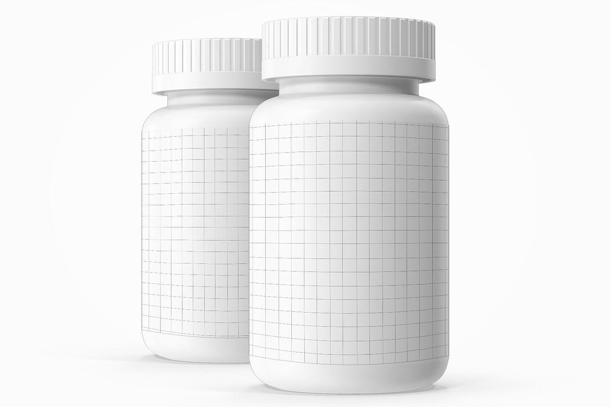 Pills Botle Vitamin Mockup, a Product Mockup by rogeriomarcos (Photo 2 of 11)
