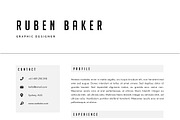 Resume Template 3 Page | CV Template, a Resume Template by The Template Depot (Thumbnail 4 of 5)