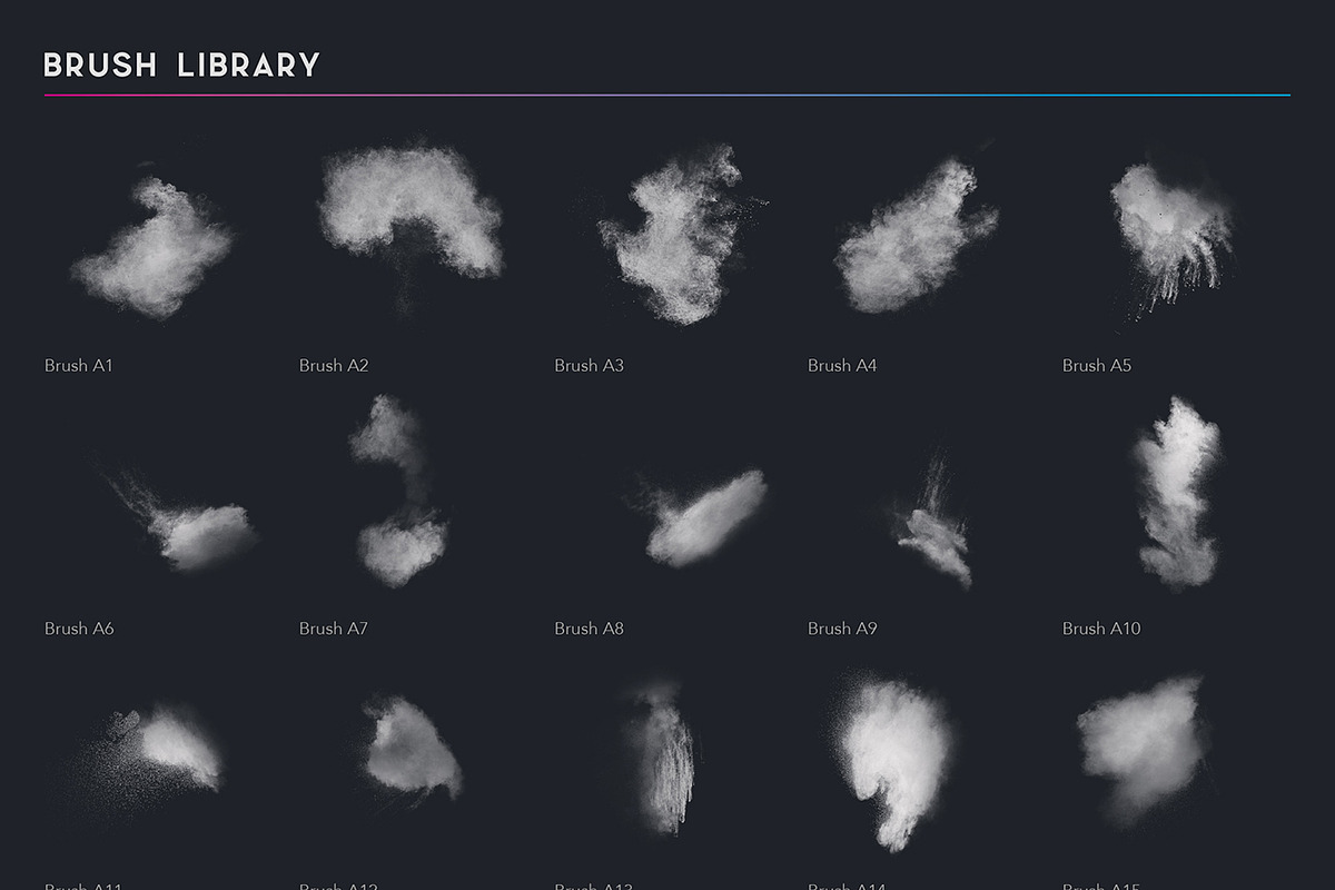 Blast Powder Brushes for Procreate preview 2