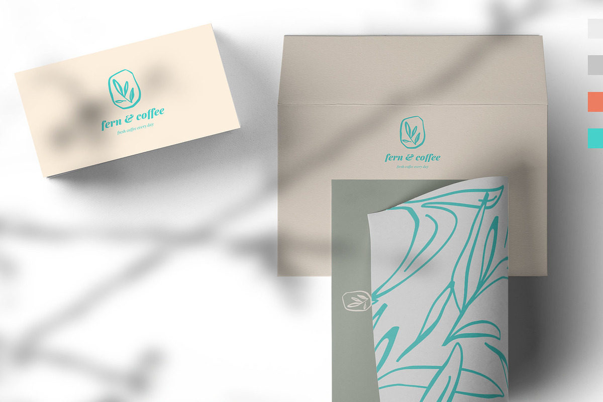 Color palettes swatches Turquoise, a Palette Add-On by Greek fonts by nantia.co (Photo 2 of 3)