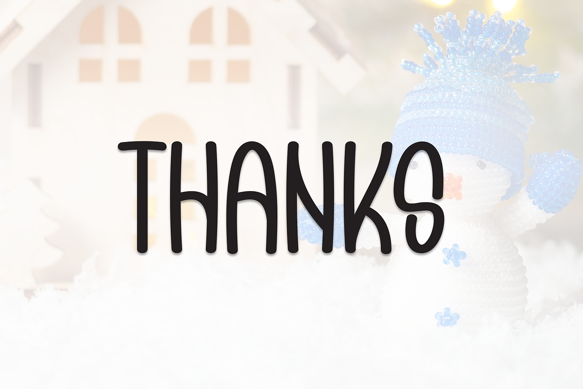 Snowman Stayhome | Script Font, a Script Font by Scratchones (Photo 8 of 8)