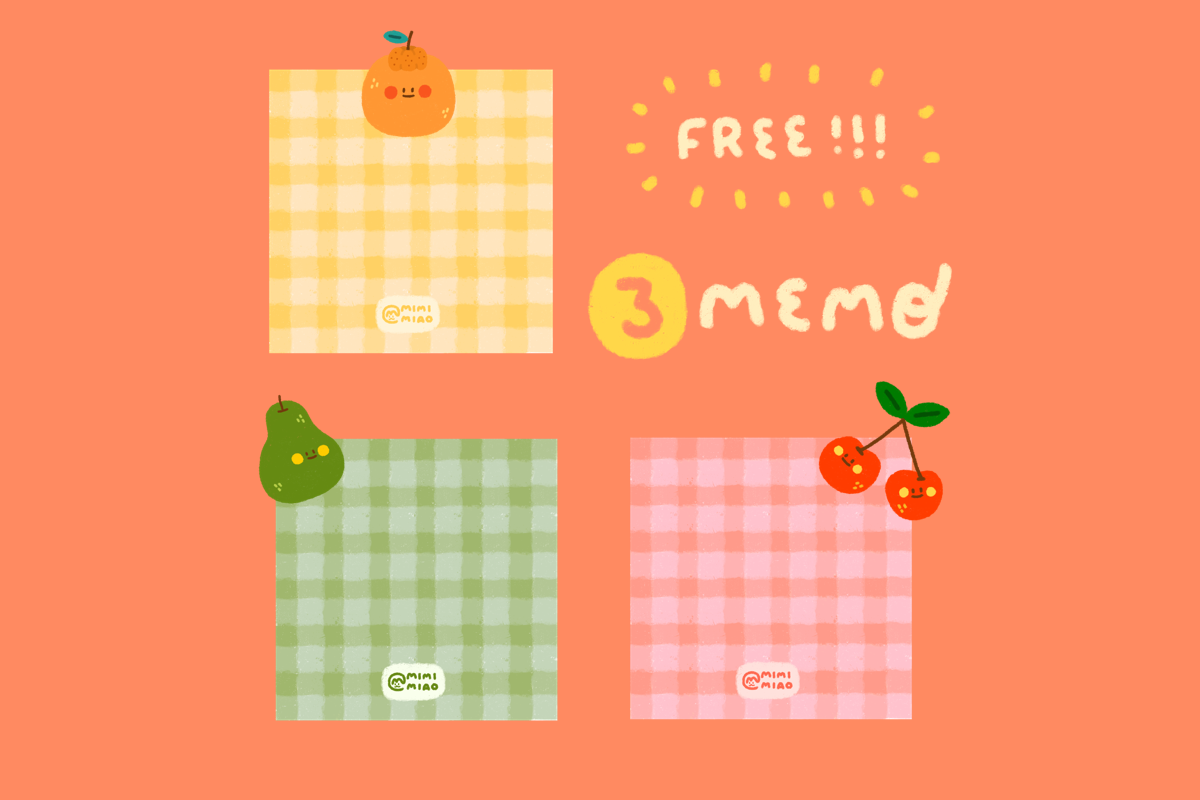 Fruity Veggie Sticker for Goodnotes, an Illustration by mimimeow (Photo 3 of 3)