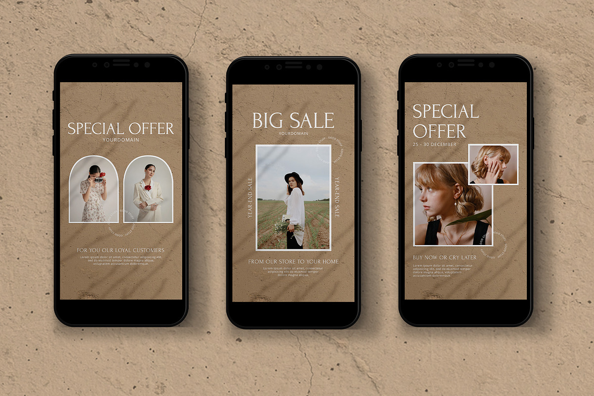 Moonbean - Instagram Templates, a Social Media Template by Rakyu (Photo 7 of 8)