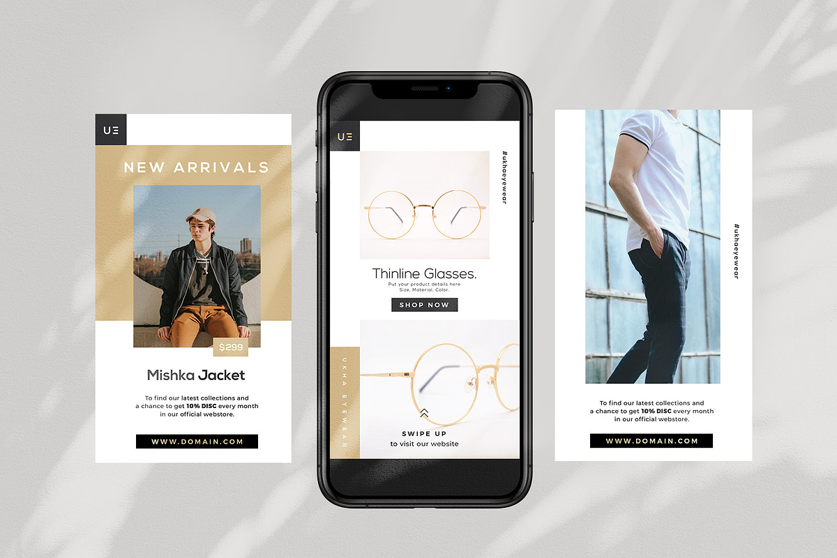 Fashion Instagram Stories, a Social Media Template by rubirubiko (Photo 4 of 6)