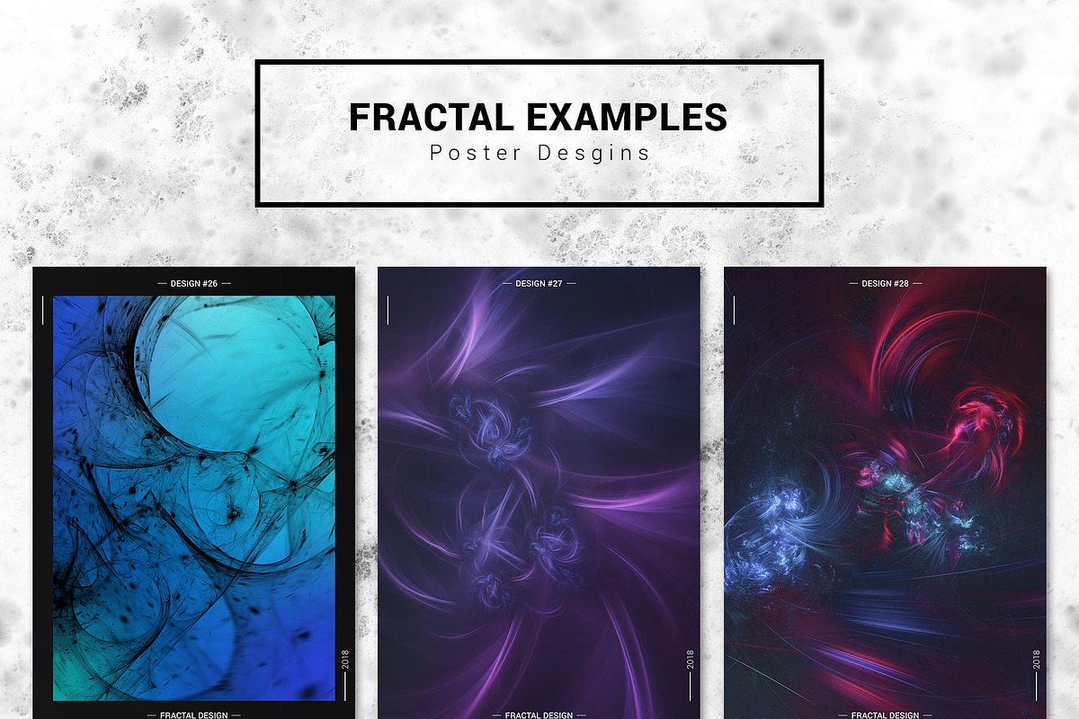 Fractal Texture Pack, a Texture Graphic by EMP Design (Photo 5 of 5)