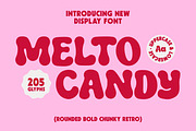 Melto Candy - Bold Display Font, a Font by Studio Moara (Thumbnail 2 of 13)