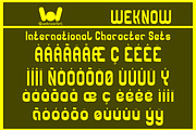 Flashback font, a Font by weknow (Thumbnail 8 of 8)