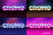 CROMO - Chrome Effects for Photoshop, a Layer Style Add-On by Komet & Flicker (Thumbnail 2 of 12)