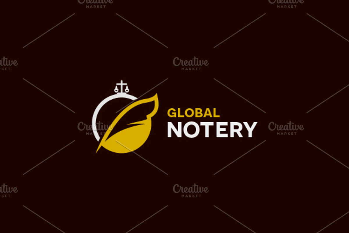 Law Notary Logo, a Branding & Logo Template by bvcreates (Photo 5 of 8)