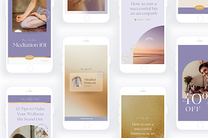 WATERLILY / Social Templates CANVA