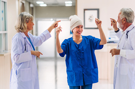 Professional medical doctor team with stethoscope in uniform dis, a Person Photo by Art_Photo
