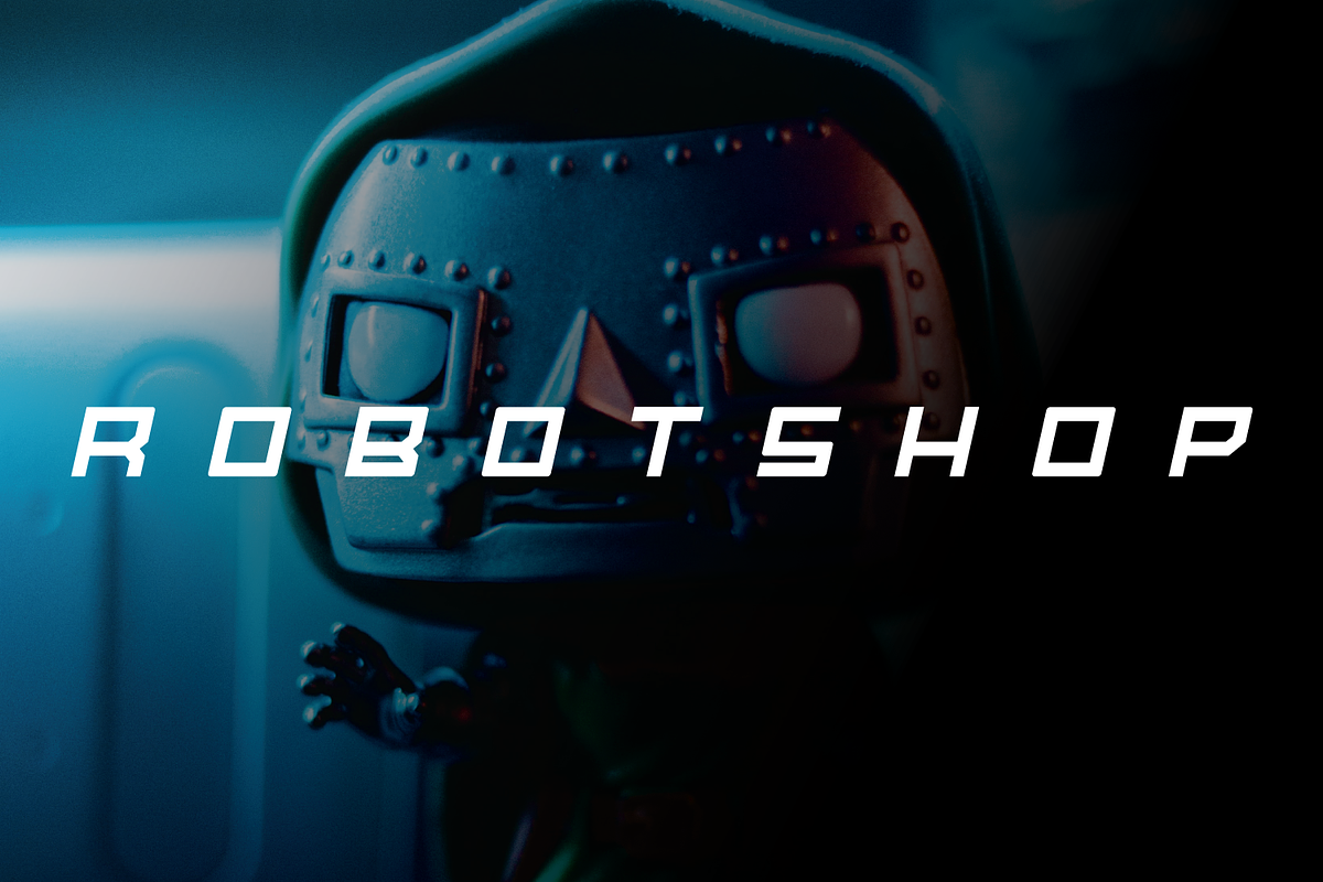 Sybre - Futuristic Font, a Sans Serif Font by Linecreative (Photo 4 of 7)