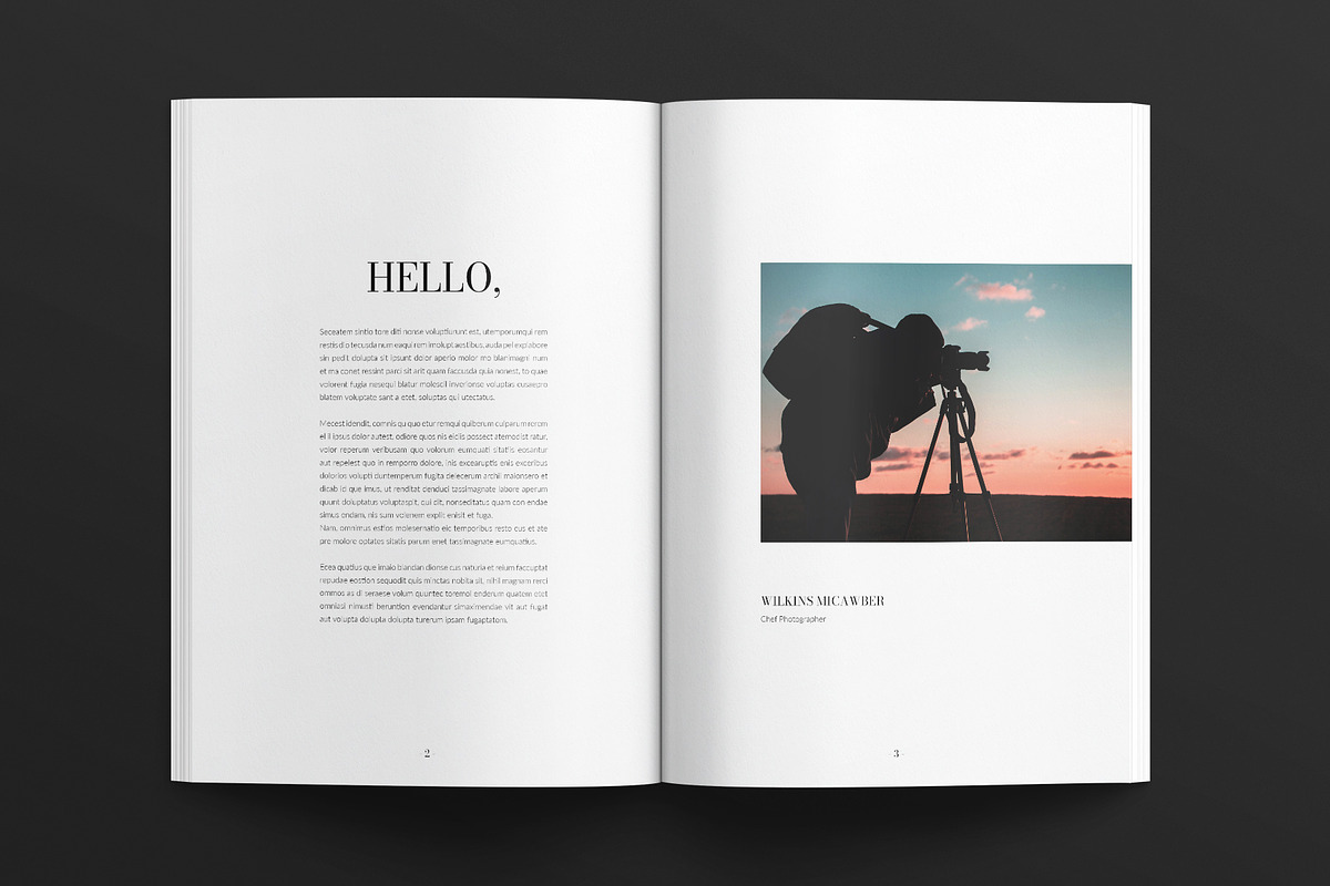 Digital Photography Portfolio, a Brochure Template by E-Type (Photo 2 of 7)