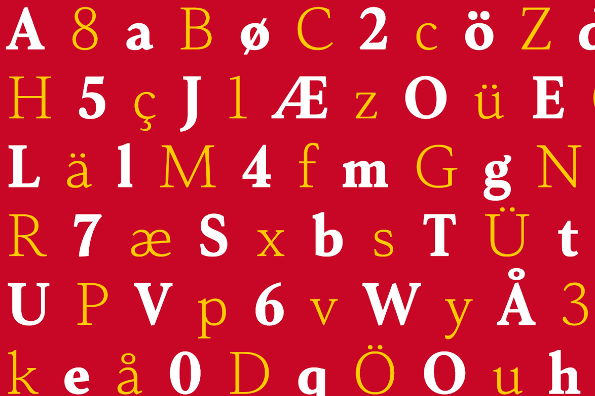 Senlot Serif preview 4