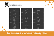 Procreate MEGA BUNDLE! (1K+ BRUSHES), a Brush Add-On by Extreme Brushes (Thumbnail 40 of 47)