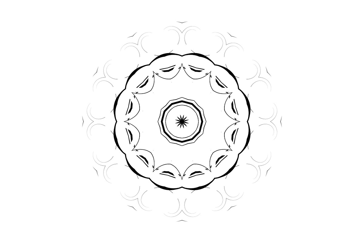 Premium Mandala Illustration Pack, a Decorative Illustration by NJ Himel (Photo 49 of 101)