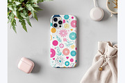 Editable phone cover mockup, an iPhone Mockup by Rami's Mockups (Thumbnail 2 of 3)