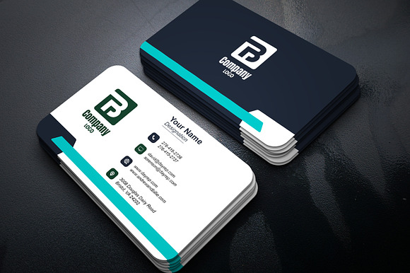 Administrative Business Card PSD preview 7