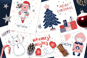 Christmas Bundle Cute Illustrations, a Seasonal Illustration by sceptical cactus (Thumbnail 58 of 62)