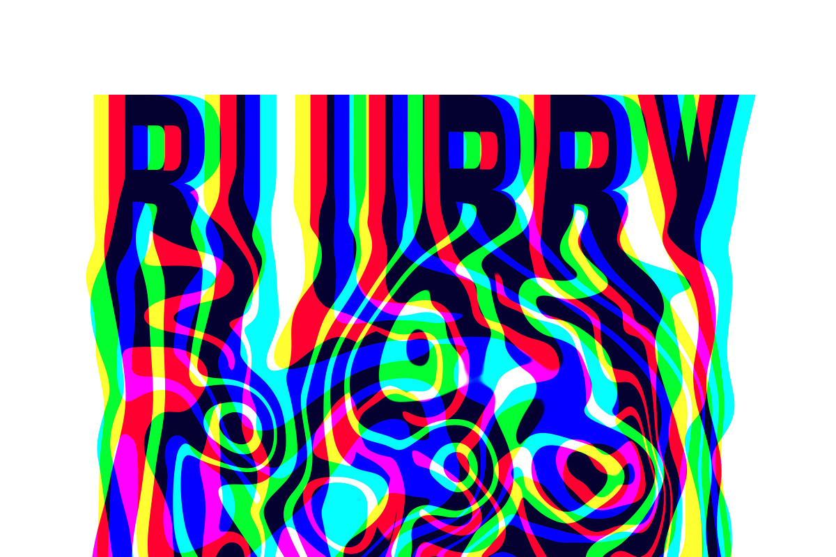 Melting Twirl Text Effect, a Layer Style Add-On by Design Squad
