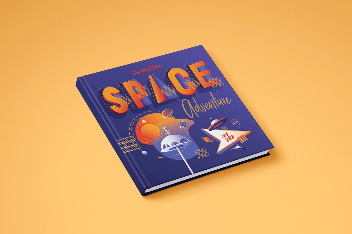 Space Voyage - Retro Design Toolkit, an Object Illustration by Polar Vectors (Photo 18 of 23)