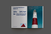 Blue Simple Business Report, a Brochure Template by Neermana (Thumbnail 6 of 12)