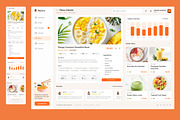 Reztro - Restaurant Dashboard, an UI Kit Template by peterdraw (Thumbnail 5 of 7)