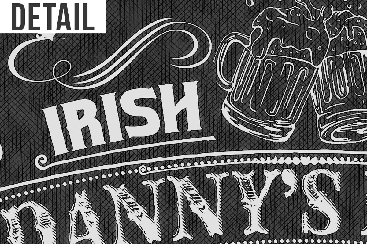 Sketched Chalkboard Menu Design Kit, a Flyer Template by the little wonder shop (Photo 3 of 7)