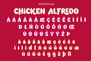 Chicken Alfredo, a Blackletter Font by BBtypeStudios (Thumbnail 12 of 13)