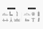 100 Travel Icons Set - Expanded, an Outline Icon by Hatch Design Workshop (Thumbnail 7 of 16)