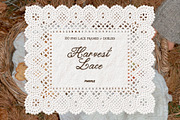Harvest Lace: PNG Frames & Doilies, an Object Graphic by Purple (Thumbnail 2 of 9)