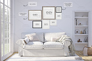 Interior Mockup, Living Room Mockup, a Household Mockup by Designed By Gorovaya (Thumbnail 8 of 9)