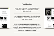 Website Template For Creatives, a Websites & App Template by Emily Betts (Thumbnail 6 of 6)
