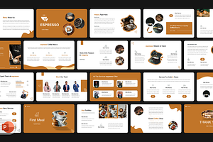 Cofee Shop & Restaurant Presentation, a Presentation Template by Hammad Arif