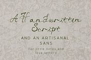 Artistic Vintage Script and Sans Duo, a Handwritten Font by Laras Wonderland (Thumbnail 7 of 10)